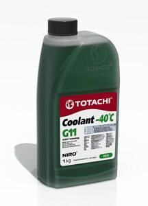 Антифриз TOTACHI NIRO COOLANT GREEN -40C G11 зелёный 1л