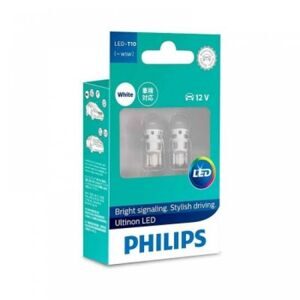 Светодиод T10 PHILIPS W5W 11961ULWX2 6000K (2шт)