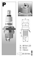 Свеча Brisk GARDEN PR15Y (NGK 4626 (BPMR7A) мототехника